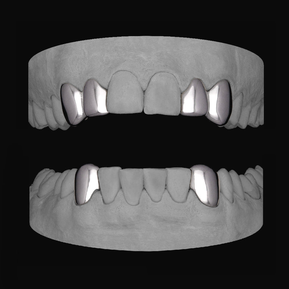 2 x Canine and Lateral & Bottom Canines - Bitez Grillz