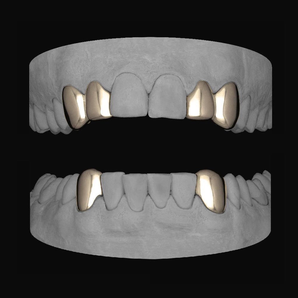 2 x Canine and Lateral & Bottom Canines - Bitez Grillz