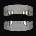 2 x Canine and Lateral & Bottom Canines - Bitez Grillz
