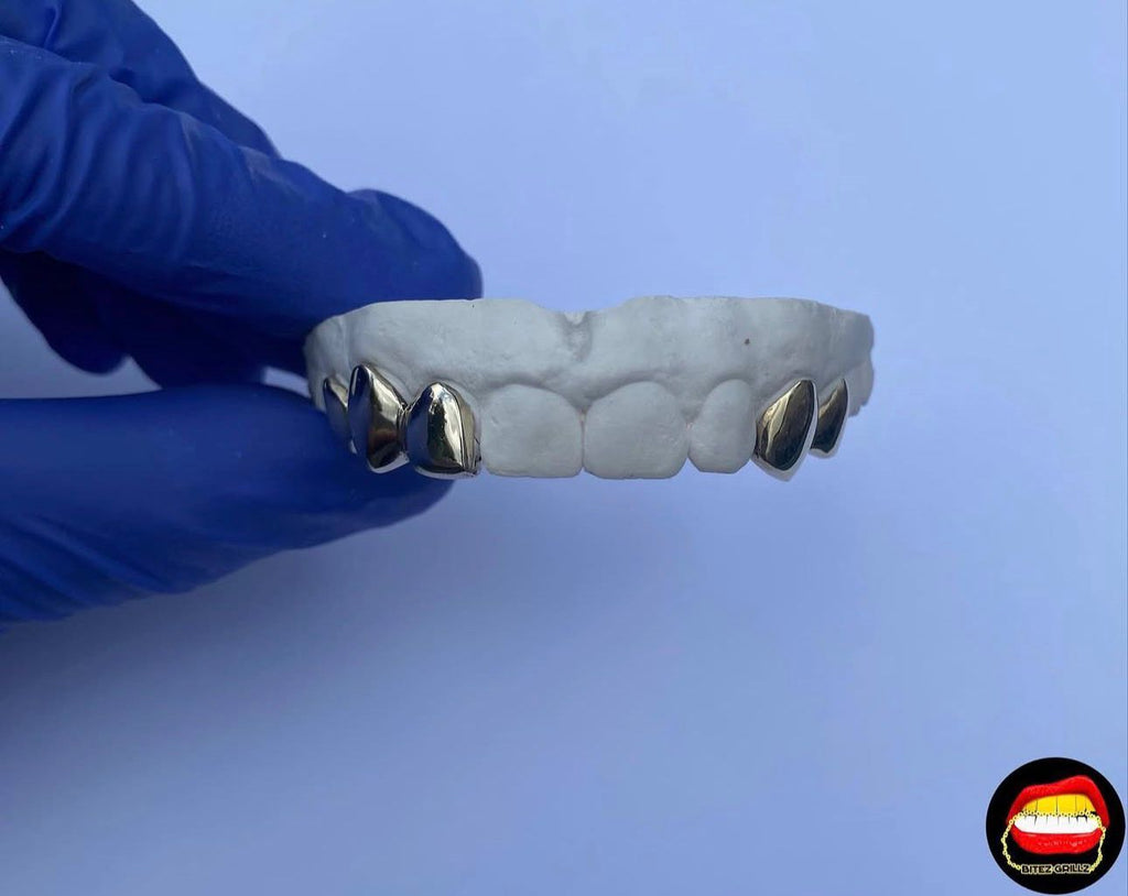 2 x Canines & 2 x Premolers & Lateral - Bitez Grillz