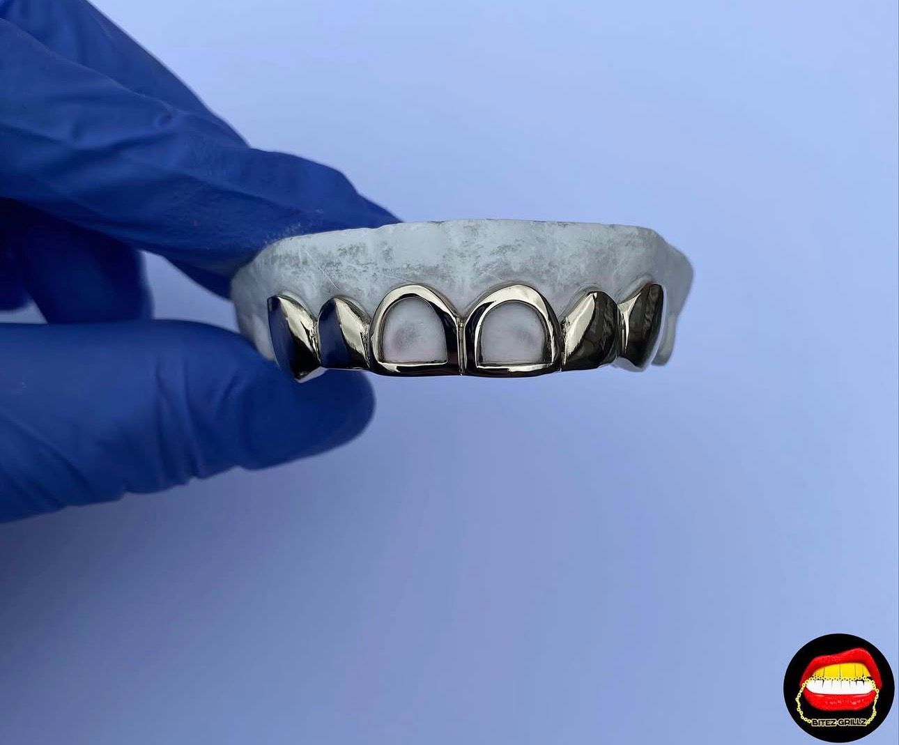 Top 6 Set with 4 Solids & 2 Windows - Bitez Grillz