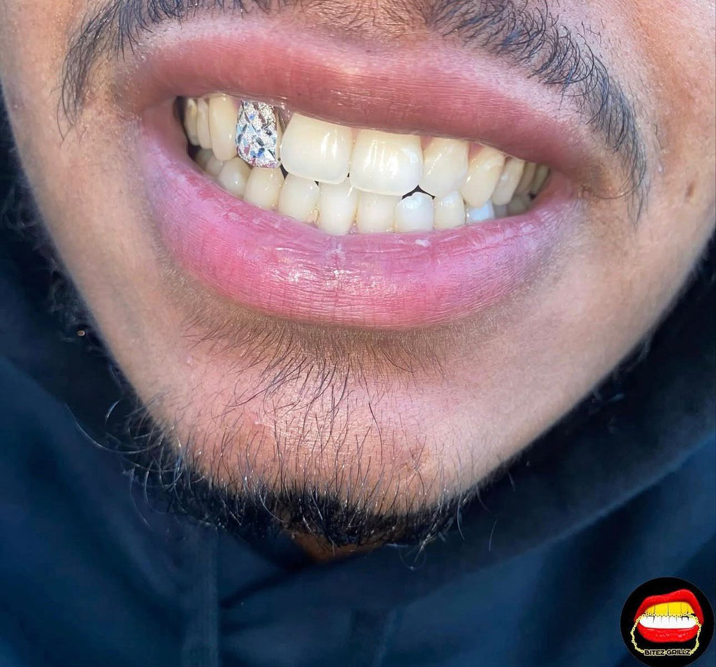 Lateral Diamond Dust Cut - Bitez Grillz