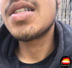 Lateral Diamond Dust Cut - Bitez Grillz