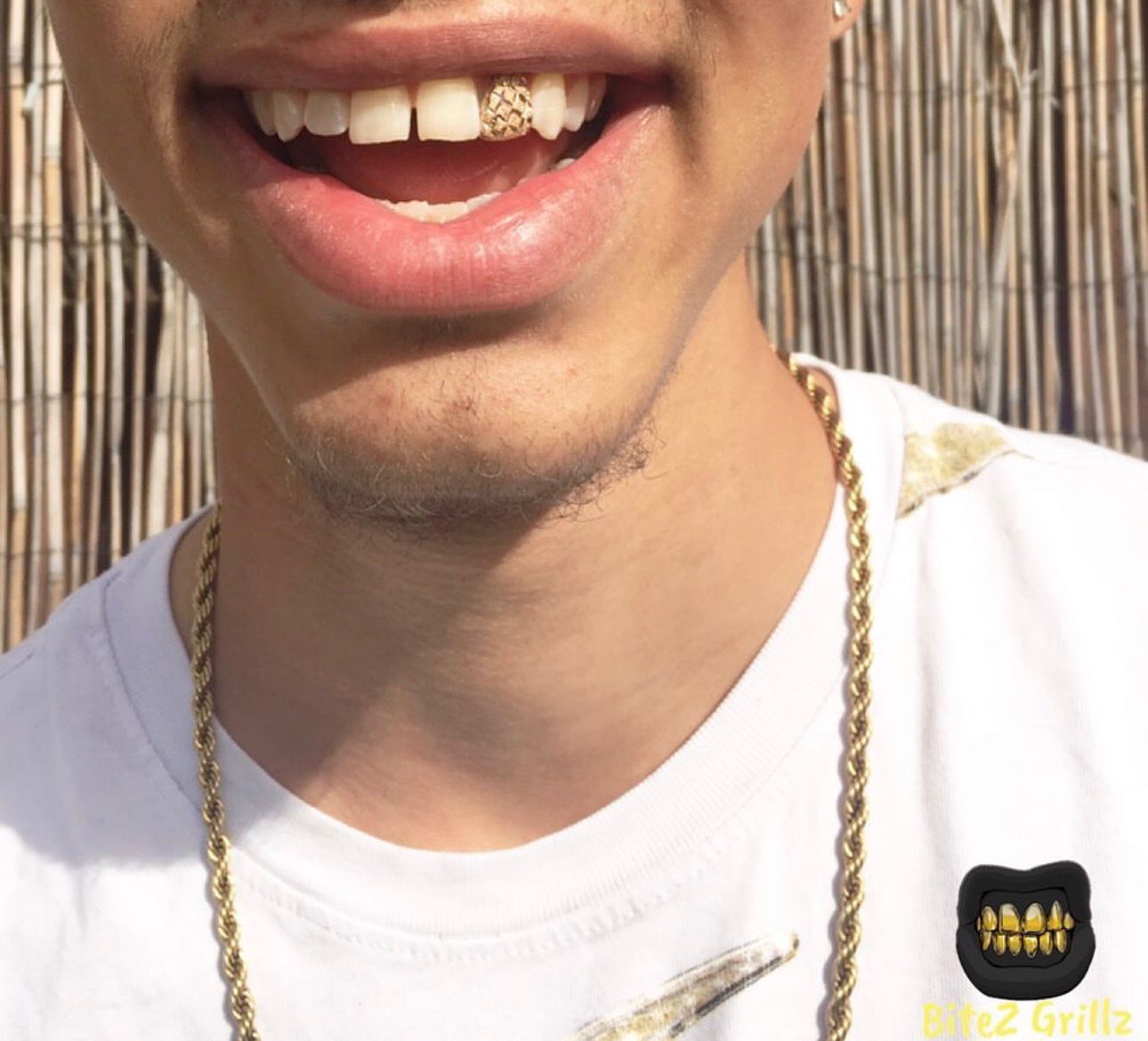 Lateral Diamond Dust Cut - Bitez Grillz