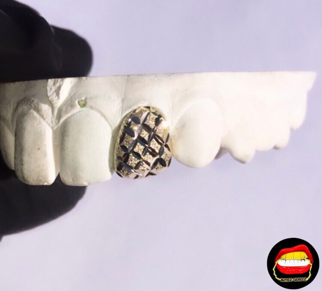 Lateral Diamond Dust Cut - Bitez Grillz